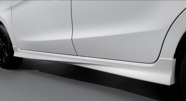 Side Air Dams, White W85