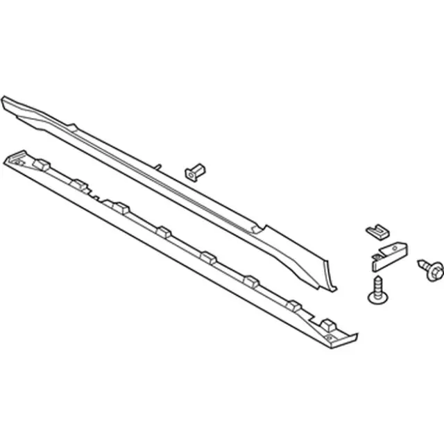 fr3z6310176aa - Ford Rocker Panel Guard | Levittown Ford Parts