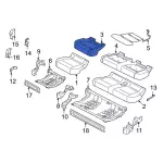 2021-2024 Ford - Seat Cushion Pad