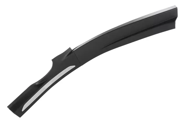 Jet Black Driver Side Body Lock Pillar Garnish Molding