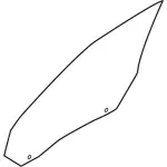 2009-2019 Ford Flex - Door Glass