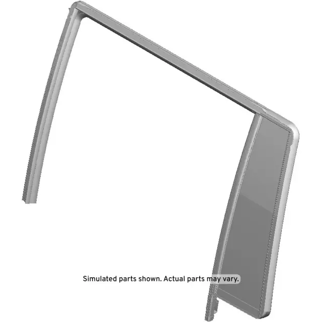 Rear Driver Side Door Window Weatherstrip