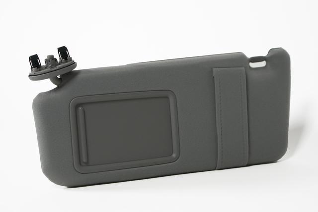 thumbnail interactive-video image 1 of OEM 2007-2011 Toyota Camry Left Side Sun Visor – Gray, No Sunroof, No Light – 74320-33E80-B0 1 of 4