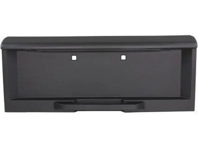 15135441 - Black Rear License Plate Pocket 2003-2005 Hummer H2