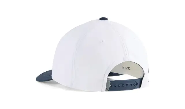 Genuine BMW 80-16-5-B70-CF2 | BMW Crafted P Cap - White/Navy
