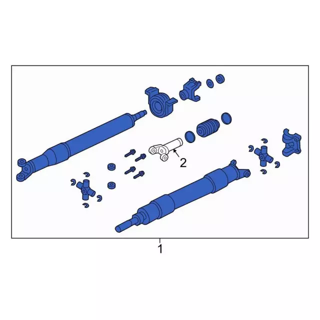 2011-2017 Ford Drive Shaft BC3Z-4R602-PV | OEM Parts Online