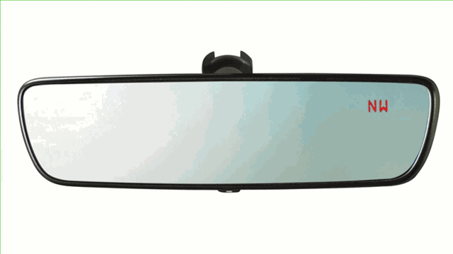 Auto-Dimming Mirror With Compass And Homelink - Subaru (H501SSG204)