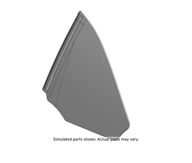 Driver Side Folding Top Quarter Window