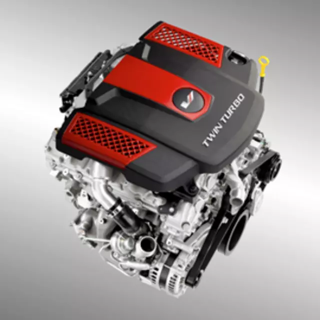 Engine Cover, 3.6L V6 Twin Turbo