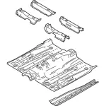 Ford Edge Front Floor Pan
