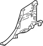 Lower Center Pillar Trim