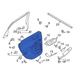 2020-2022 Ford Escape - Door Trim Panel