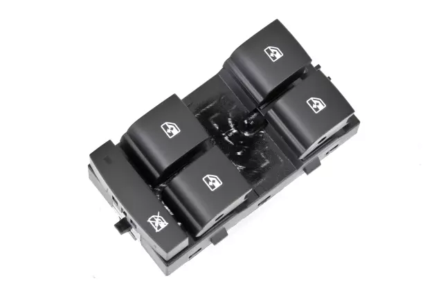 Black Driver Side Front Door Window Switch