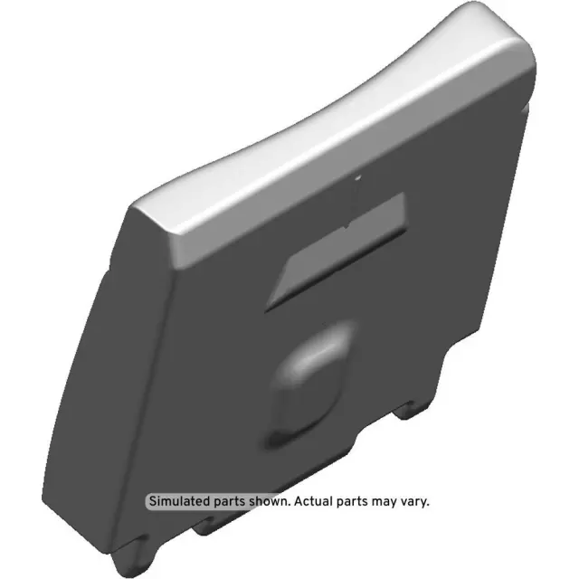 Dark Ash Gray Passenger Side Rear Seat Back Cover