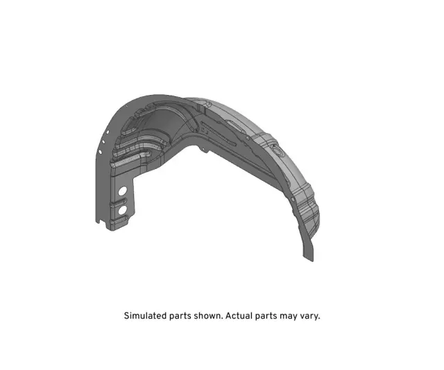 Rear Driver Side Inner Wheelhouse Panel