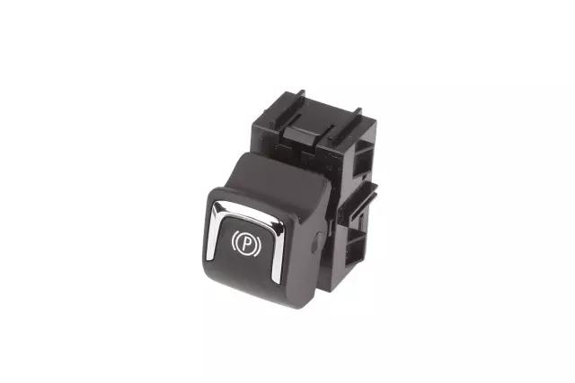 Jet Black Parking Brake Control Switch