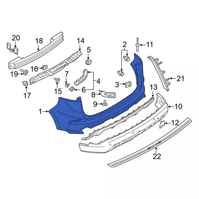 KT4Z-17810-ABPTM - Upper Cover 2019-2024 Ford Edge | Ford