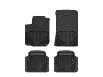 Front & Rear Black All Weather Floor Mats