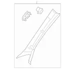 Windshield Pillar Trim