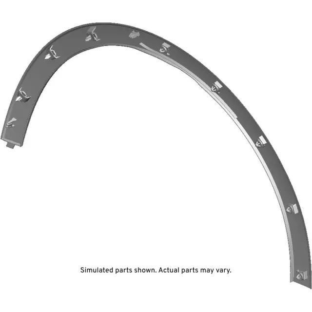 Front Passenger Side Wheel Opening Molding