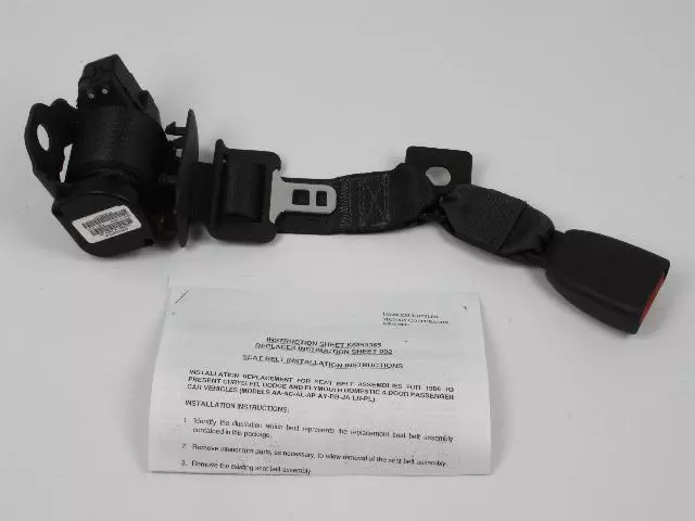 Rr Cntr Shoulder Seat Belt