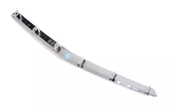 Galvano Silver Rear Bumper Fascia Center Upper Molding