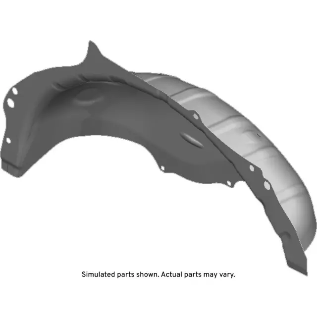 Rear Driver Side Wheelhouse Inner Panel