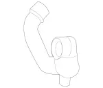 2015-2023 Mercedes-Benz - Molded Hose With Armature
