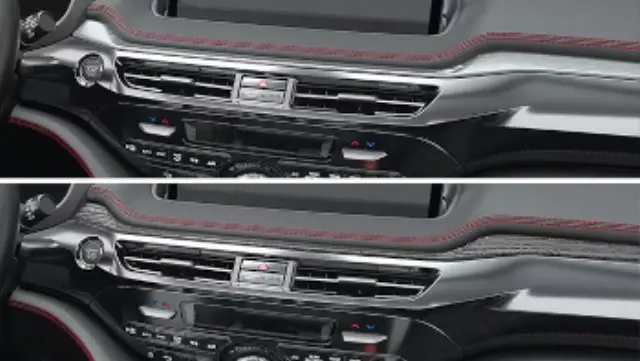 2025-2026 Acura MDX Interior Panel - Brushed Aluminum - Console