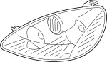Headlamp Housing