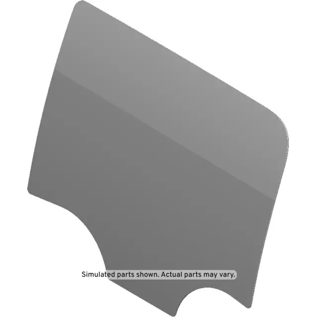 Driver Side Rear Door Window