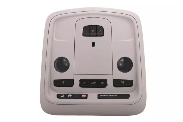 Light Titanium Roof Console