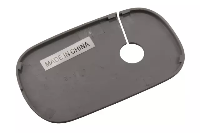 Light Ash Gray Passenger Side Sunshade Support Bolt Cover