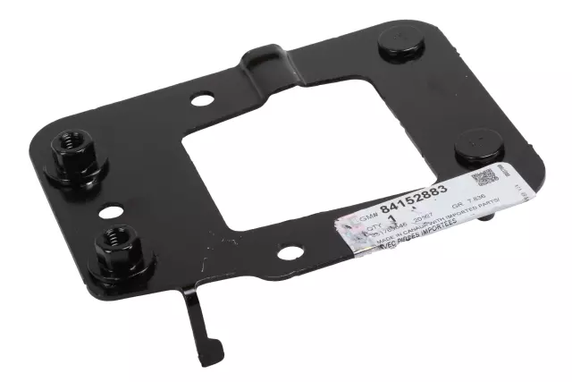 Driver Side Body Rear Bumper Impact Bar Anchor Plate