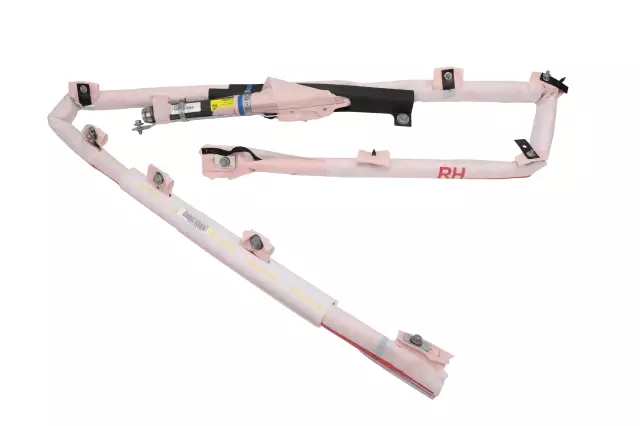 Passenger Side Front and Rear Row Roof Rail Airbag