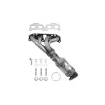 Catalytic Converter with Integrated Exhaust Manifold