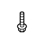 Release Cable Lower Bolt