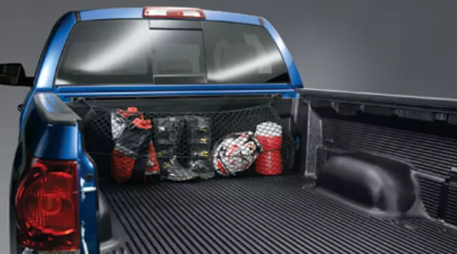 SHENKENUO Envelope Style Mesh Cargo Net – Toyota Tacoma Trunk Bed, 43.3” X 19.7”, Black Nylon