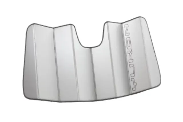 Front Sunshade Package in Silver with Yukon Script - GM (84446398)