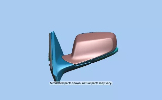 Primed Driver Side Mirror