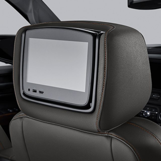 20192020 GMC Sierra 1500 Headrest Infotainment System W/DVD, Leather