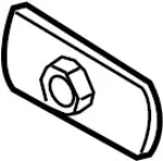 Mount Bolt Retainer Nut