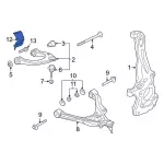 Suspension Control Arm Heat Shield