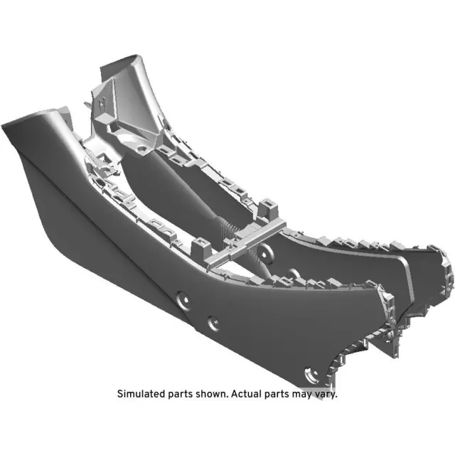 Jet Black Console Panel