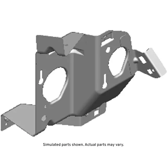 Passenger Side Headlamp and End Panel Mount Panel