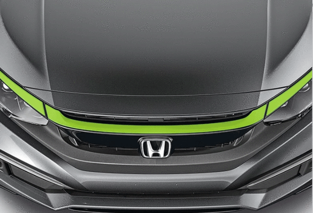 Genuine Honda Parts 71121-SDN-A00 Grille Assembly