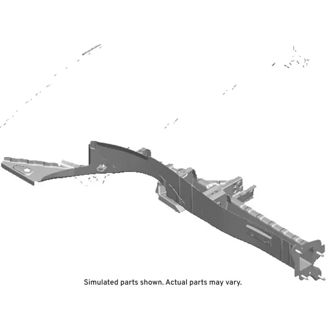 Driver Side Rear Compartment Panel Longitudinal Rail