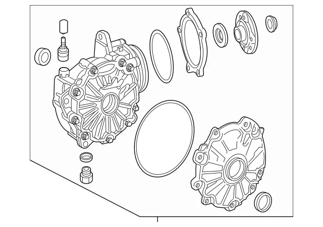 Front Axle Differential