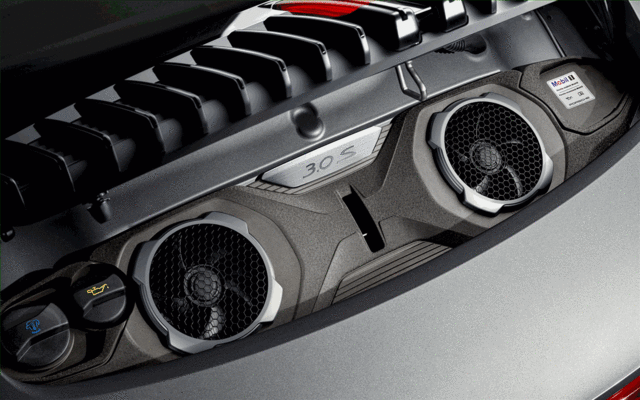 2023 Porsche 911 - Engine Compartment Cover Painted Titanium