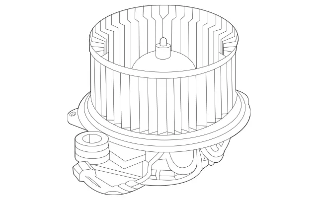 247-830-84-00-64 - Radial Blower, Mechanical 2015-2026 Mercedes